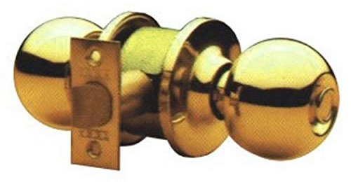 Tesa Assa Abloy 3903U0LP Juego De Pomos BOLA Para Puertas Latón PulidoFunción 03