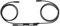 SHIMANO Unisex – Erwachsene Y-verbindungskabel-2090319130 Y-Verbindungskabel/Verteiler, Schwarz, Einheitsgröße