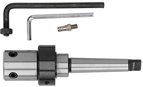 Taladro Magnético, Eje de Corte Anular MT2, Eje Cónico Morse, Manga de Taladro de Refrigeración Interna, Adaptador R8 para Taladrar, Diámetro Interior de 0,8 Pulgadas