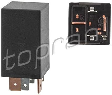 TOPRAN Relais, Kraftstoffpumpe 107259 | Kompatibel mit: AUDI 80 B2 Stufenheck, 80 B3 Stufenheck, VW GOLF II, JETTA II, PASSAT B2