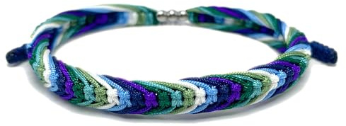 LAMIBEE Pulsera tibetana de pansexualidad bisexual LGBT con orgullo y amor | Amuleto y pulsera de cuerda bohemia para mujeres y hombres, hilo para él y ella