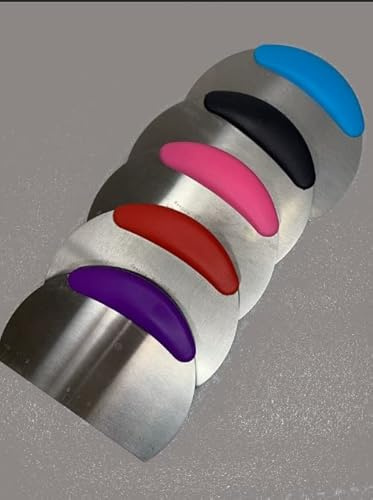 Dough Scraper Z Jabeen Ltd, Dough Cutter Stainless Steel Blade and Soft TPR Handle,16CM .Dual Sided,Bench Scraper,Kitchen Scraper,Food scraperr,Bread cutterr, for Baking (Pink)