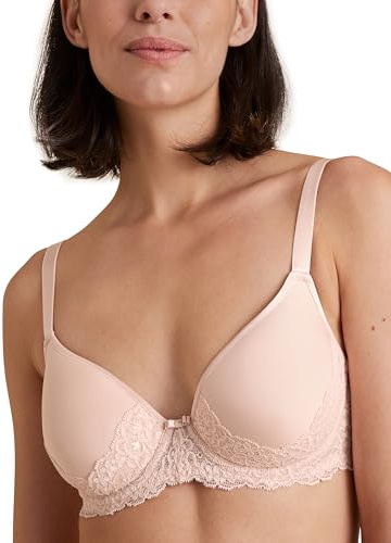 CALIDA Sensual Secrets Soutien-gorge spacer femme, bretelles réglables, avec détails en dentelle, bonnets moulés