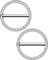 OUFER Body Piercing Titan Nippel Piercing Ringe 14G Nippel Bars Clicker Nippel Ringe Nippel Barbell Schmuck Brustwarzenpiercing