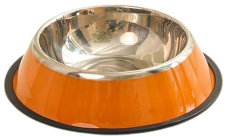 Kasmole Cuenco para Perros para Comida y Agua | Tazón para Mascotas de Acero Inoxidable Gran Capacidad Cuenco de alimentación para Mascotas de Metal - para Gatos Perros Conejos hámster