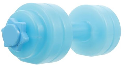 SUPVOX Dumbbell Water Bottle Shaped Fitness Gym Workout Large Capacity Sports Drinking Bottle for Exercise