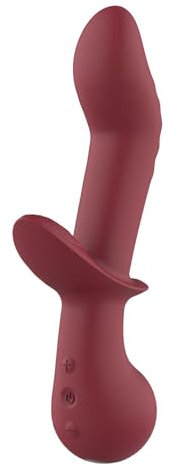 Dream Toys Amour Flexible G-Spot Duo Vibe Loulou Vibrator Red 21,7 cm