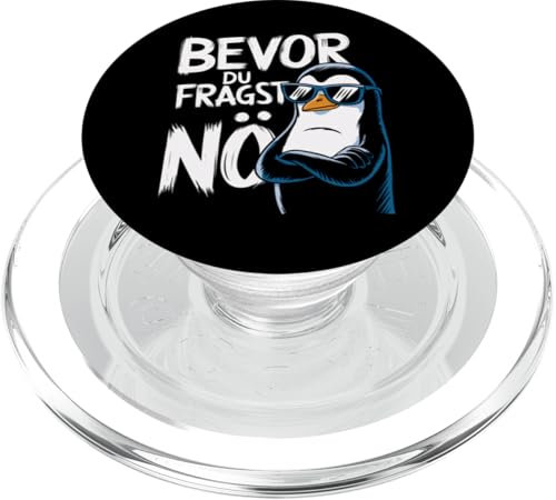 Bevor du fragst Nein Pinguin PopSockets PopGrip für MagSafe