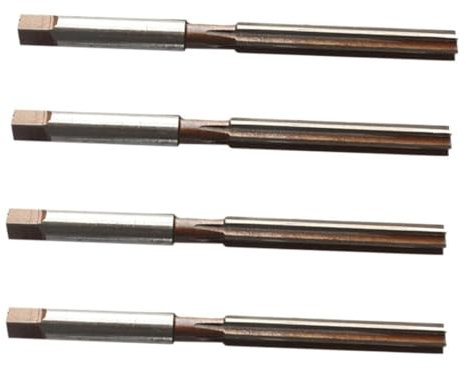 RBDFGTLPVK 4.5mm 5mm 5.5mm 6mm 6.5mm diamètre de Coupe HSS Tige Droite Outil Rotatif Fraise Manuel alésoir à Main(1Piece 4.5mm HSS)