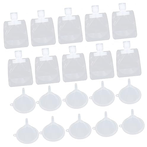 Didiseaon De Voyage Portable 10 Sachets Compressibles Pour Lotion Mini Distributeur De Produits De Toilette De Voyage