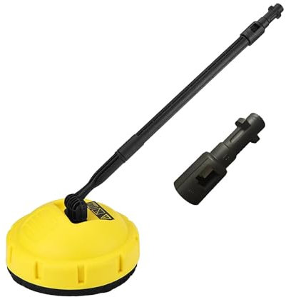 Flächenreiniger für Kärcher K-Serie K2 K3 K4 K5 K6 K7 - Flächenreiniger für Hochdruckreiniger - Terrassenreiniger Flächenreiniger für Holzterrassen, Keramikfliesen, Steinböden und Ziegelsteine