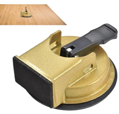 Herramienta de fijación de suelo: fijación de laminada de alto rendimiento, agarrador de láminas de suelo de baldosas, madera, madera, azulejos, construcción, pisos, baño, cocina, sala de
