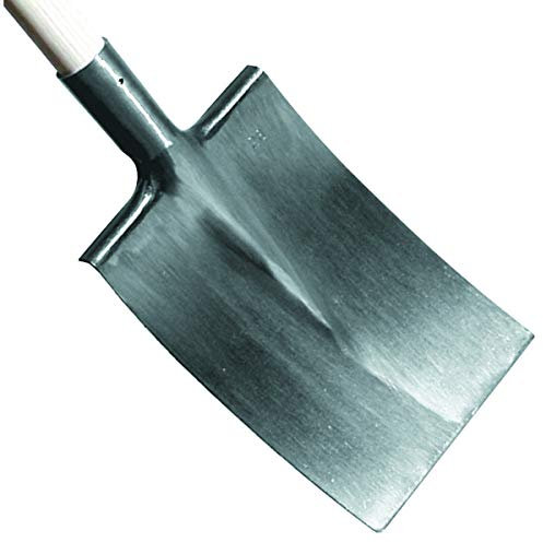 Outils perrin Bretagne Tranchant Droit Bêche Régionale Finition Polie Devant sans Manche, 28cm Largeur