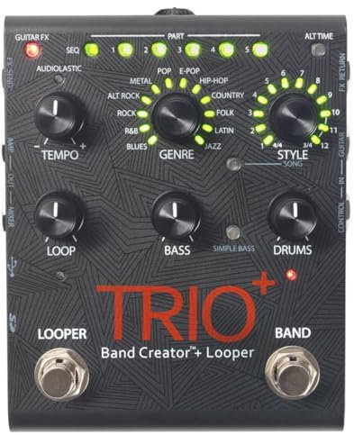 DigiTech TRIO Plus Band Creator-Gitarrenpedal mit Looper