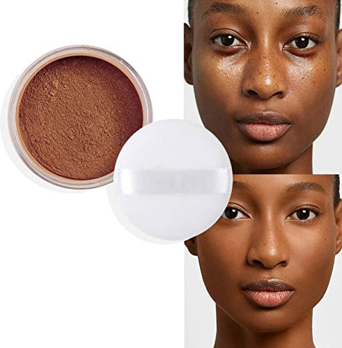 Allbesta Fond de teint lisse et translucide à base de maquillage en poudre lâche léger de longue durée