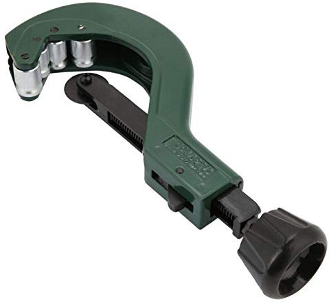 Cortador de tubos de acero y cobre portátil, herramienta de corte para tubos de metal, tubo corrugado, tubo PPR (rojo/verde)(Verde)