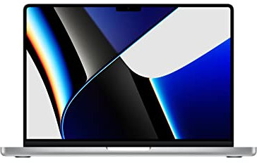 Apple 2021 MacBook Pro (14 Pouces, Puce Apple M1 Pro avec CPU 8 cœurs et GPU 14 cœurs, 16 Go RAM, 512 Go SSD) - Argent
