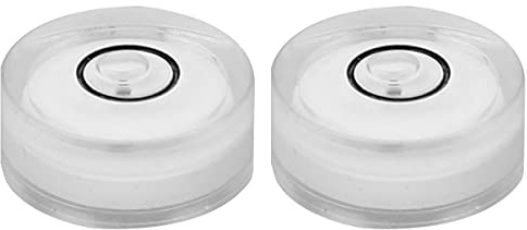ULTECHNOVO 16 Pièces Petits Niveaux À Bulle Mini Niveau À Bulle Circulaire Niveaux Inclinomètre Outils pour Nivellement Télescope Trépied Platine Phonographe Machine