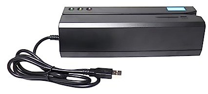 MSR605X USB Swipe Card Reader Writer 3-Track Compatible with MSR206 MSR605 MSR606