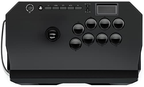 qanba N3 Drone 2 Wired Joystick for PlayStation 5 and PlayStation 4 and PC (Fighting Stick) Officially Licensed Sony Product