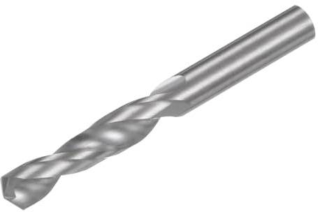 QUARKZMAN Massiver Hartmetall-Bohrer, 6 mm (0,236) YG6X/C3 Ultraharter und Verschleißfester Spiralbohrer mit geradem Schaft zum Bohren von Edelstahl, Aluminium, Metall und Kunststoff