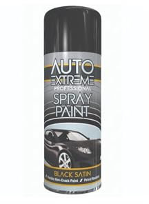 PNJB Black Satin Spray Paint, Ensure Long-Lasting Protection, Efficient Formula, Smooth Application and Durable Finish, Suitable for Indoor and Outdoor Use, 400ml (1 Pcs)