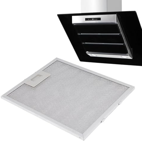 Ugnsfilter – filter för köksfläktar, köksfläktfilter | tvättbart köksköksfläkt-metallgallerfilter för matlagning av nudlar, grillning av kött, fritering av deg, (10