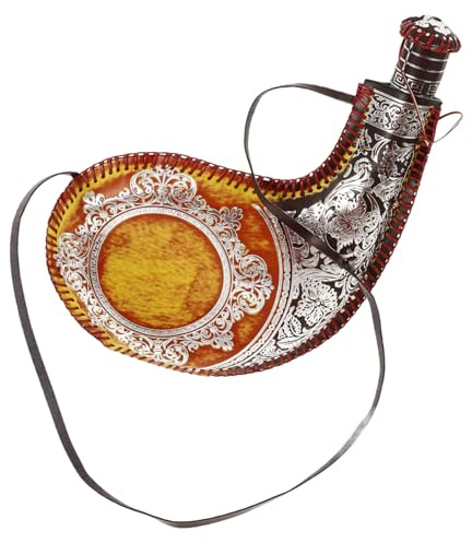 TOYANDONA Leder Wasserbeutel Traditioneller Weinbeutel Mit Riemen Kompakt Strapazierfähig Dicht Schließend Für Reisen Und Outdoor