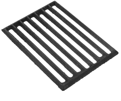 STOBAZA Metal Fireplace Grate Heavy Duty with Thickened Structure for Outdoor Camping and Solid Fuel Burning