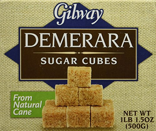 Gilway Demerara Sugar Cubes, 17.5-Ounce Boxes (Pack of 2)
