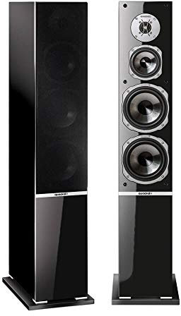 quadral Standlautsprecher Argentum 590 schwarz (Paar)