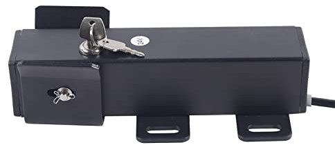 Serratura elettrica, serratura elettrica automatica per cancello girevole, sistema di bloccaggio a bullone da 24 V, meccanismo magnetico, controllo accesso