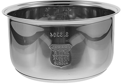 Olla de cocina eléctrica, olla interior de acero inoxidable, olla arrocera japonesa for interiores, accesorios japoneses, utensilios de cocina antiadherentes/1691
