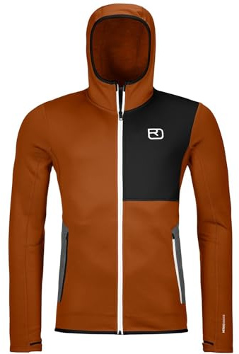 ORTOVOX FLEECE HOODY, Fleecejacke mit Kapuze, Herren