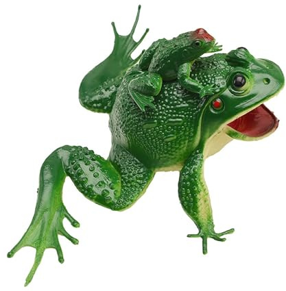 Picysa Jouet de Grenouilles, Jouet Modèle de Mini Grenouilles, Jouets de Figurines de Grenouille d'animaux Réalistes, Jouets de Figurine de Grenouille Sonore de Simulation, de Bain pour Les