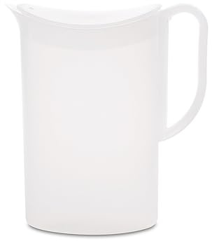 Mepal Cruche avec Couvercle 1.5 L - Blanc