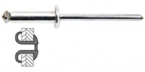 RIVET GRAF OU ECLATES 4,8X18(25)