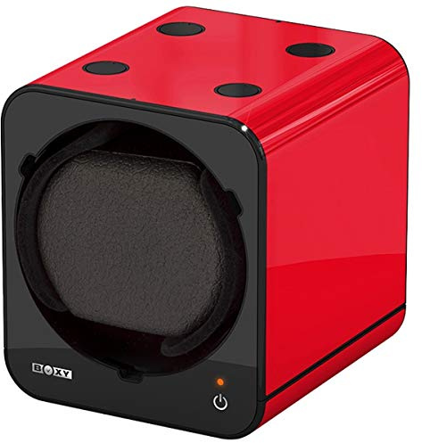 Beco Technic Boxy Fancy Brick Uhrenbeweger Modul Red zum Aufzeihen Einer Automatikuhr - stapel.- und erweiterbares System 2025