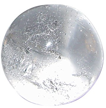 Bergkristall Kugel mini schöne klare A* Qualität aus Brasilien Ø ca.23-25 mm.(3902)