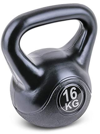 trenas Basic kettlebell av plast – 16 kg