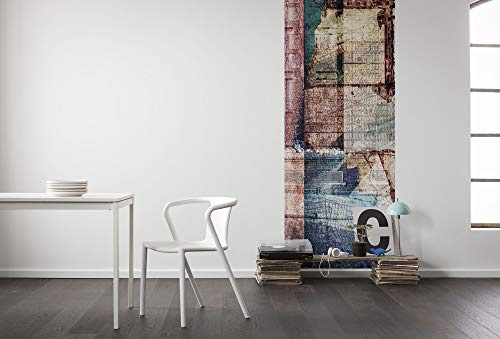 Komar Vlies Fototapete URBAN ART PANEL, 100 x 250 cm (Breite x Höhe), Tapete, Schlafzimmer, Wohnzimmer, Flur, Design, Dekoration, Wanddeko,