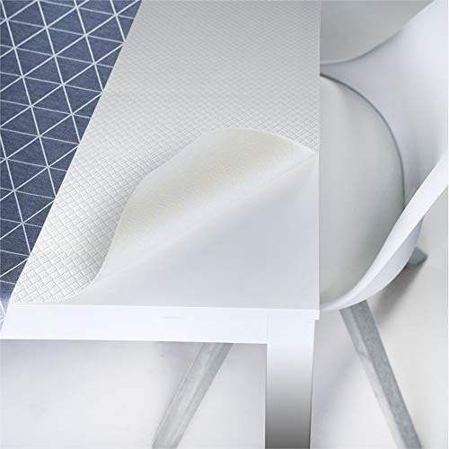 LILENO HOME Molton Tischpolster als Tischdeckenunterlage in weiß (85 x 220cm) - wasserdichte u. rutschfeste Tischunterlage als idealer Schutz für Tisch - Unterlage eckig für alle Tischdecken