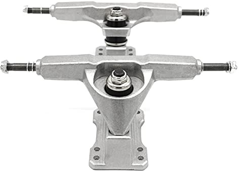 ISTOVO Surf Skate Trucks 6,25 Surf Skate Board Trucks Surfskate Skate Board Trucks Longboard Truck Silber