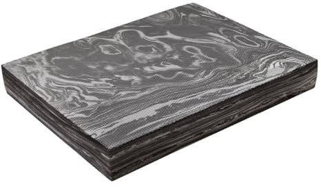 OLIVER Balance Pad PRO (48 x 37 x 6 cm) – Gleichgewichtspad für Balance-, Koordinations- & Stabilitätstraining – rutschfestes Profil, gelenkschonend, hygienisch abwischbar + Übungsposter