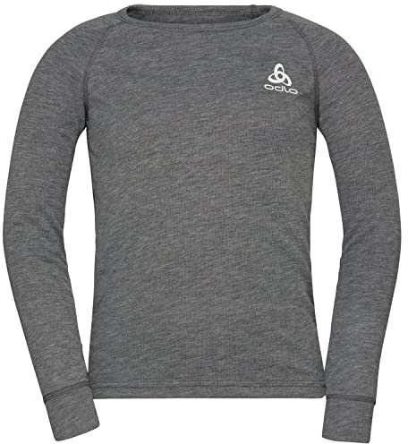 Odlo Thermounterwäsche Kinder Active Warm I Sportunterwäsche Mädchen Jungen I Langarm Thermoshirt
