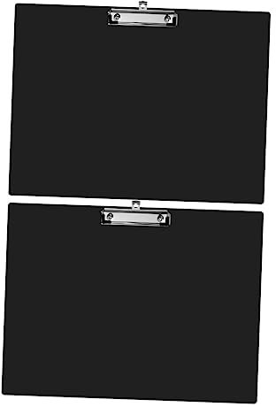 STOBOK 2pièces Planche à Croquis Portable Planche à Dessin Professionnelle Horizontale Fournitures De Dessin Lot De Planches à Pince