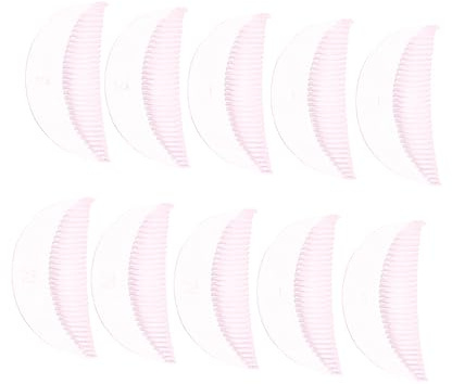 FRCOLOR 30paia Pad Per Perming Delle Ciglia Silicone Strumenti Per Estensione e Curvatura Delle Ciglia Accessori Per Trucco Riutilizzabili e Facili Da Pulire