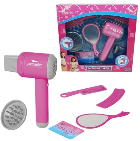 ODS - Peperilla, Phon e Kit Capelli con Suoni e Accessori per Capelli, Giocattolo per Bambini, età Consigliata +3