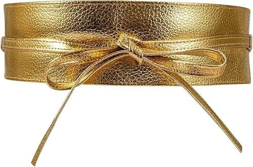 WEESTAAMO Griechische Göttin Dekorative Gürtel,Kunstleder PU & Samt Korsett Cinch Krawatte Breites Taillenband Retro, Elegante Schmuck Gürtelkette für Damen für Abendkleider, Röcke und Tops