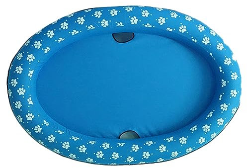 SUPVOX Piscina para Perros y Gatos Inflable y Plegable Colchón Flotante para Refrescarse